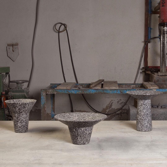 Sienito stone Vessels... #handmade #materialsandprocesses #artesian #factoryvisit #moderncraft #michaelsodeau #michaelsodeaustudio #Algarve #Portugal #Monchique #tbt #simplicity #design #handmade