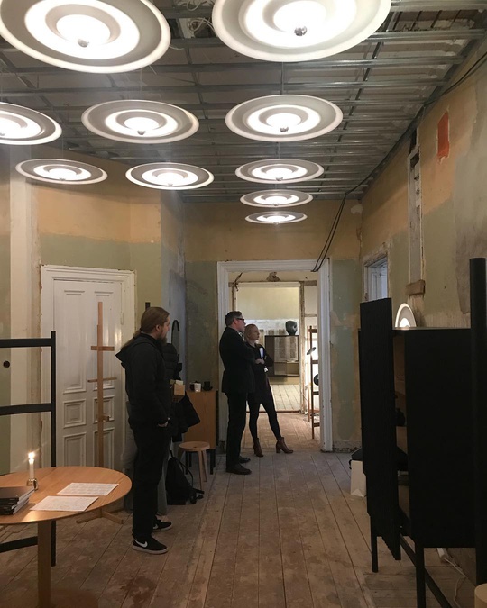 Lovely exhibition by Wästberg and Ariake earlier this week in Stockholm... #stockholmfurniturefair #stockholm #design #lighting #furniture #simplicity #wastberg #ariake #modern