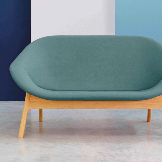 Lily sofa for Modus, a compact 2 seat sofa ideal for areas of limited space, or used as multiples in larger areas, combined with the Lily chair and Library sofa to cover all configurations... 📷 @modusfurniture #regram #design #simplicity #furniture #sofa #modus #michaelsodeaustudio #michaelsodeau #soft #form #comfort #modern #compact